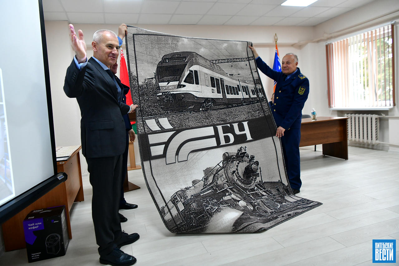 В Витебске отметили 80 лет стрелковой команды военизированной охраны Белорусской железной дороги