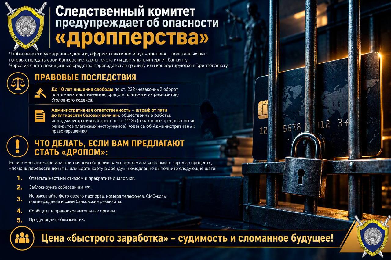 Бизнес на чужих реквизитах. В Витебске следователи раскрыли сеть поставщиков банковских карт для киберпреступников